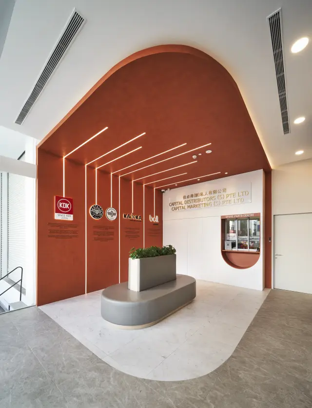 Tailored corporate spatial configuration for Capital Distributors emphasizing premier office renovation contractor execution.